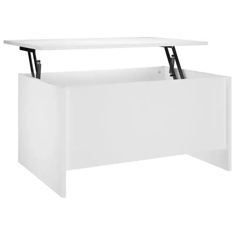 Table basse en bois composite blanc Table basse standard