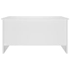 Table basse en bois composite blanc Table basse standard