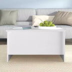 Table basse en bois composite blanc Table basse standard