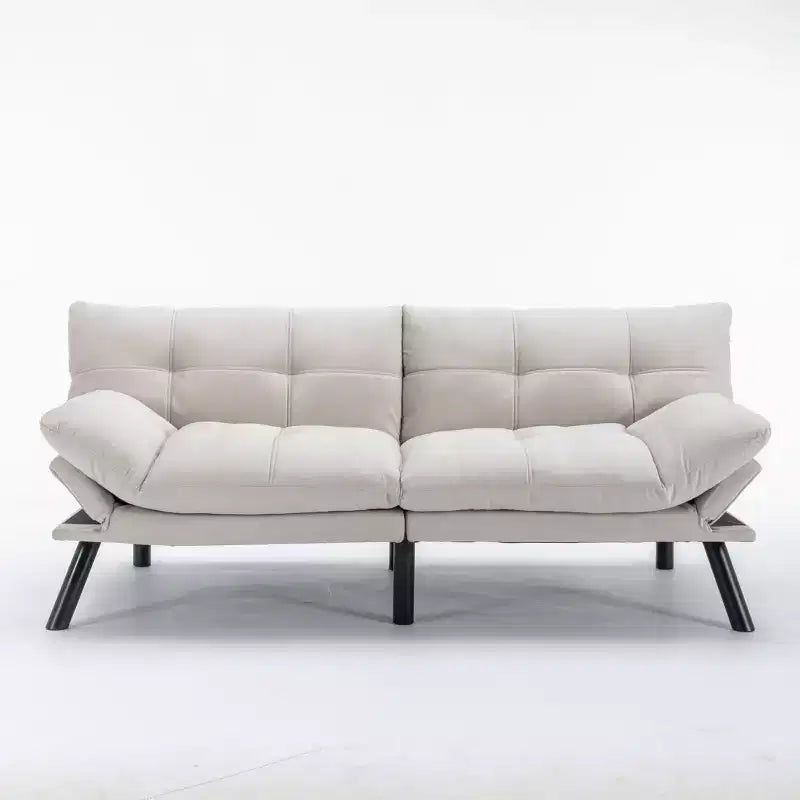 Canapé-lit convertible moderne Homy Casa avec dossier réglable et coussin moelleux, pour salon ou chambre d'amis