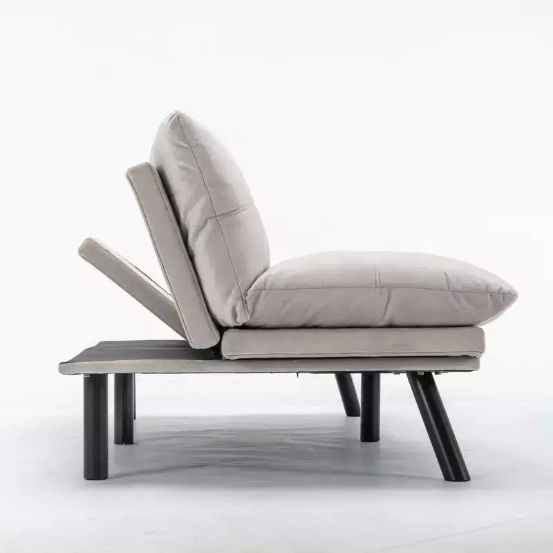 Canapé-lit convertible moderne Homy Casa avec dossier réglable et coussin moelleux, pour salon ou chambre d'amis