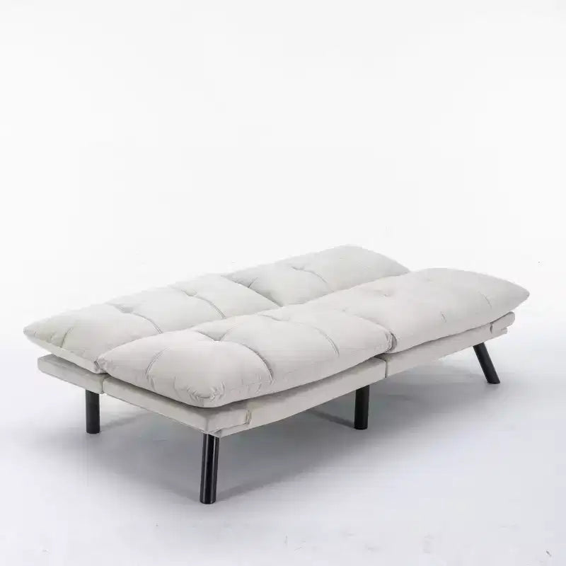 Canapé-lit convertible moderne Homy Casa avec dossier réglable et coussin moelleux, pour salon ou chambre d'amis