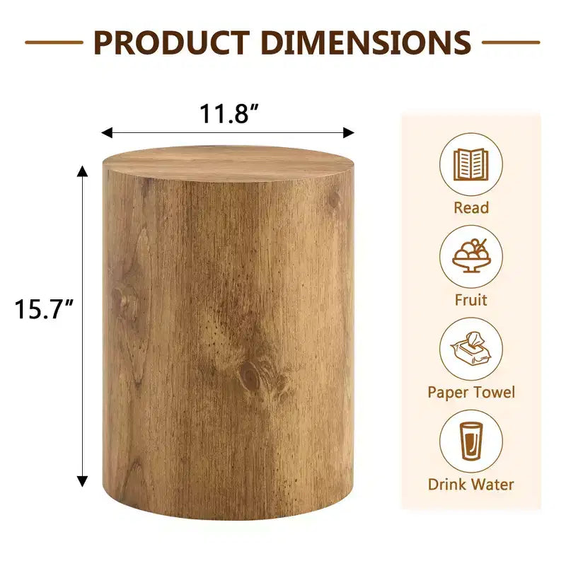 Table d'appoint ronde Table basse Table d'appoint de canapé Table centrale Table de cocktail Table d'appoint - ModernLuxe