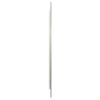 Miroir de salle de bain LED en verre transparent, 70 cm de diamètre