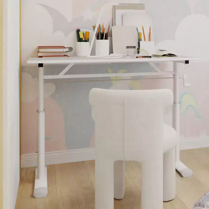Okak Bureau réglable en hauteur de 100 cm, table d'ordinateur polyvalente, bureau d'écriture pour salon, bureau, salle de classe