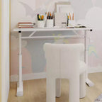 Okak Bureau réglable en hauteur de 100 cm, table d'ordinateur polyvalente, bureau d'écriture pour salon, bureau, salle de classe