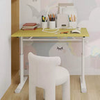 Okak Bureau réglable en hauteur de 100 cm, table d'ordinateur polyvalente, bureau d'écriture pour salon, bureau, salle de classe