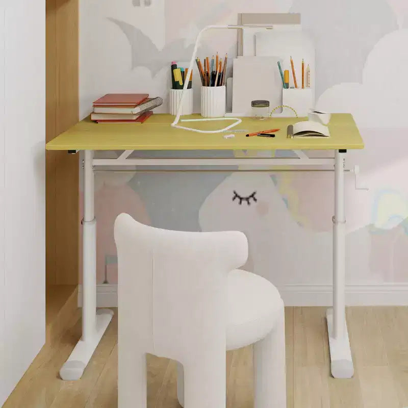 Okak Bureau réglable en hauteur de 100 cm, table d'ordinateur polyvalente, bureau d'écriture pour salon, bureau, salle de classe