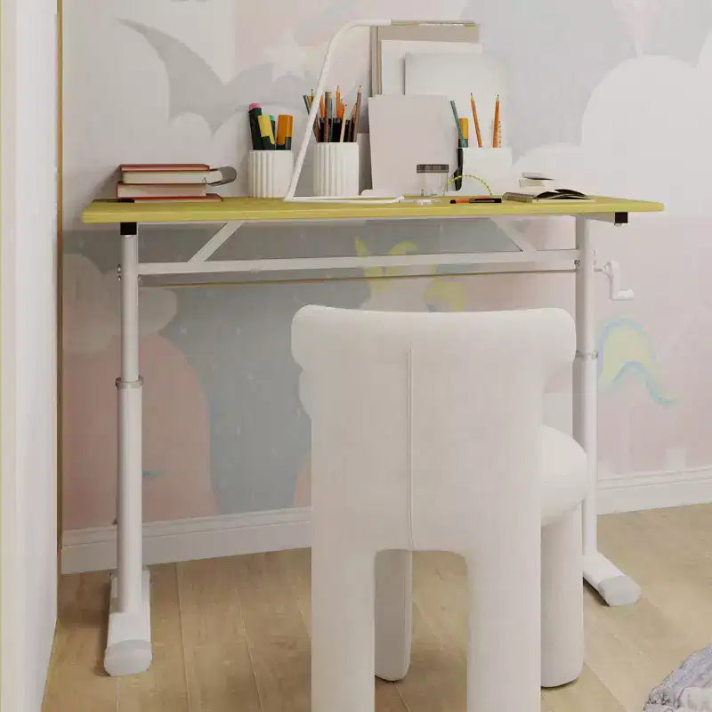 Okak Bureau réglable en hauteur de 100 cm, table d'ordinateur polyvalente, bureau d'écriture pour salon, bureau, salle de classe