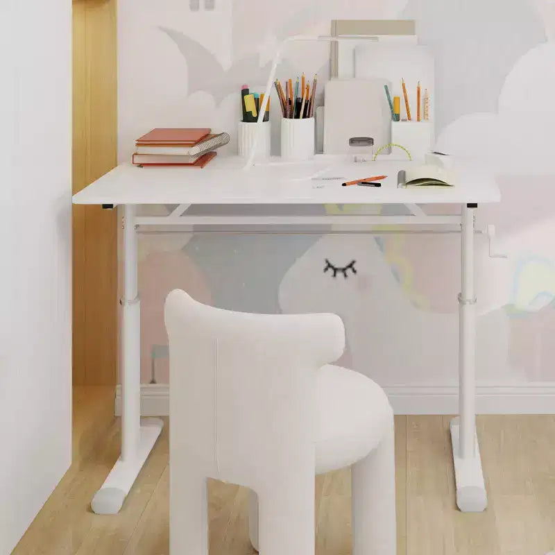 Okak Bureau réglable en hauteur de 100 cm, table d'ordinateur polyvalente, bureau d'écriture pour salon, bureau, salle de classe