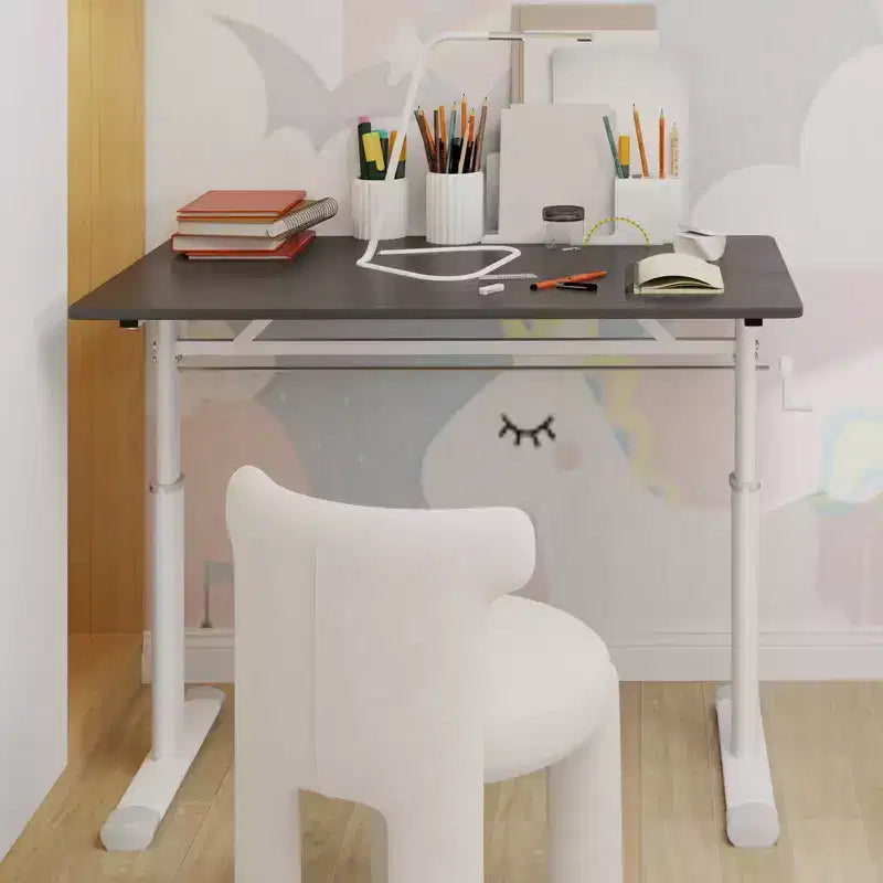 Okak Bureau réglable en hauteur de 100 cm, table d'ordinateur polyvalente, bureau d'écriture pour salon, bureau, salle de classe