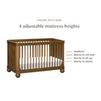 Lit de bébé convertible 3-en-1 Crosby de Babyletto