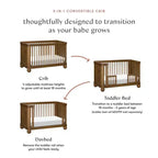 Lit de bébé convertible 3-en-1 Crosby de Babyletto