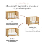 Lit de bébé convertible 3-en-1 Crosby de Babyletto