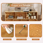 Étagère à 10 cubes en bois, meuble de rangement à 3 niveaux avec 5 pieds en fer et système anti-basculement, étagère de présentation ouverte pour bureau à domicile