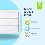 Commode 6 tiroirs Morgan Carter's by daVinci