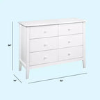 Commode 6 tiroirs Morgan Carter's by daVinci
