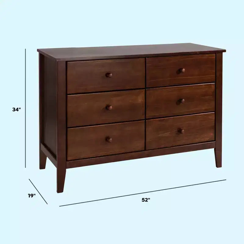 Commode 6 tiroirs Morgan Carter's by daVinci