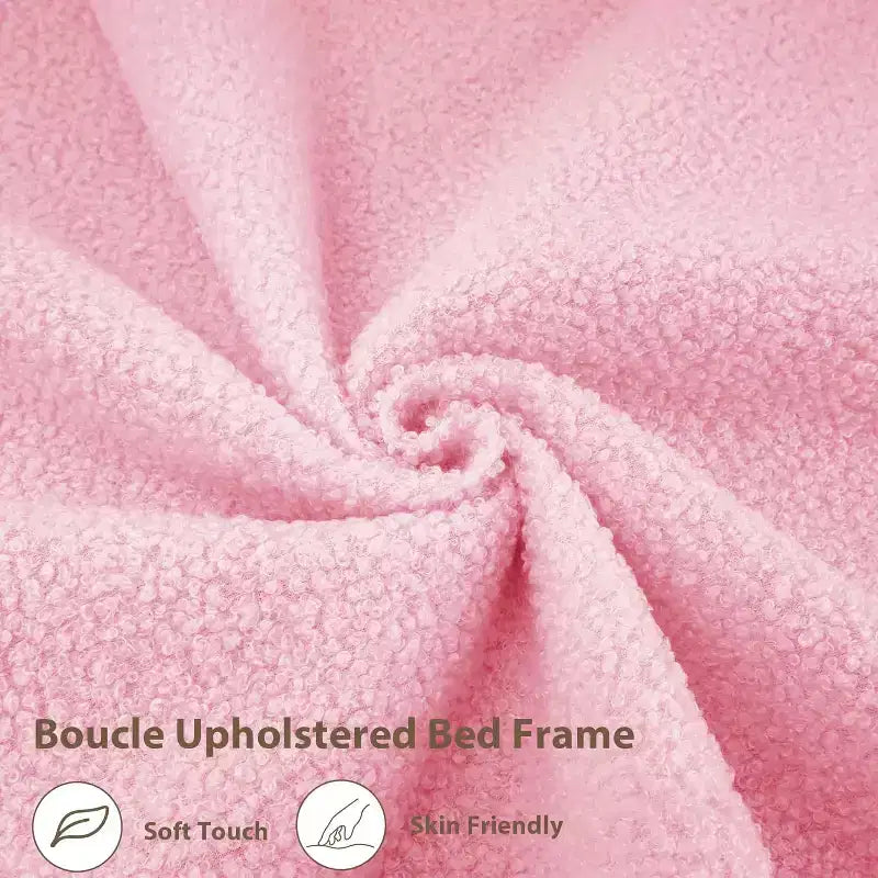 Cadre de lit simple - Tête de lit de rangement à 2 niveaux, lit plateforme rembourré avec station de charge et tiroir, beige (pour enfants/garçons/filles)