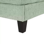 Canapé méridienne moderne Merax en chenille réglable avec éclairage LED RVB