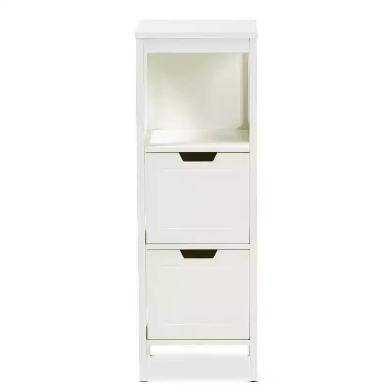 Armoires de rangement utilitaires en bois HomeStock de 36 po H et 24 po L avec 2 portes et 2 étagères