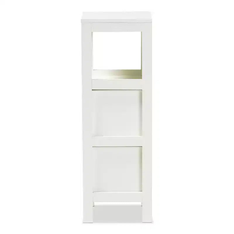 Armoires de rangement utilitaires en bois HomeStock de 36 po H et 24 po L avec 2 portes et 2 étagères