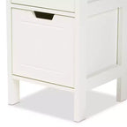 Armoires de rangement utilitaires en bois HomeStock de 36 po H et 24 po L avec 2 portes et 2 étagères
