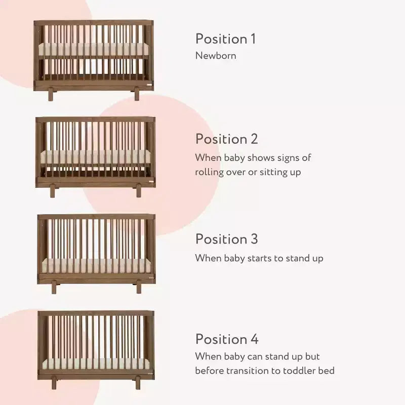 Lit de bébé convertible 4-en-1 Bliss
