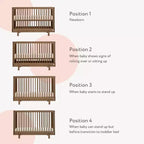 Lit de bébé convertible 4-en-1 Bliss