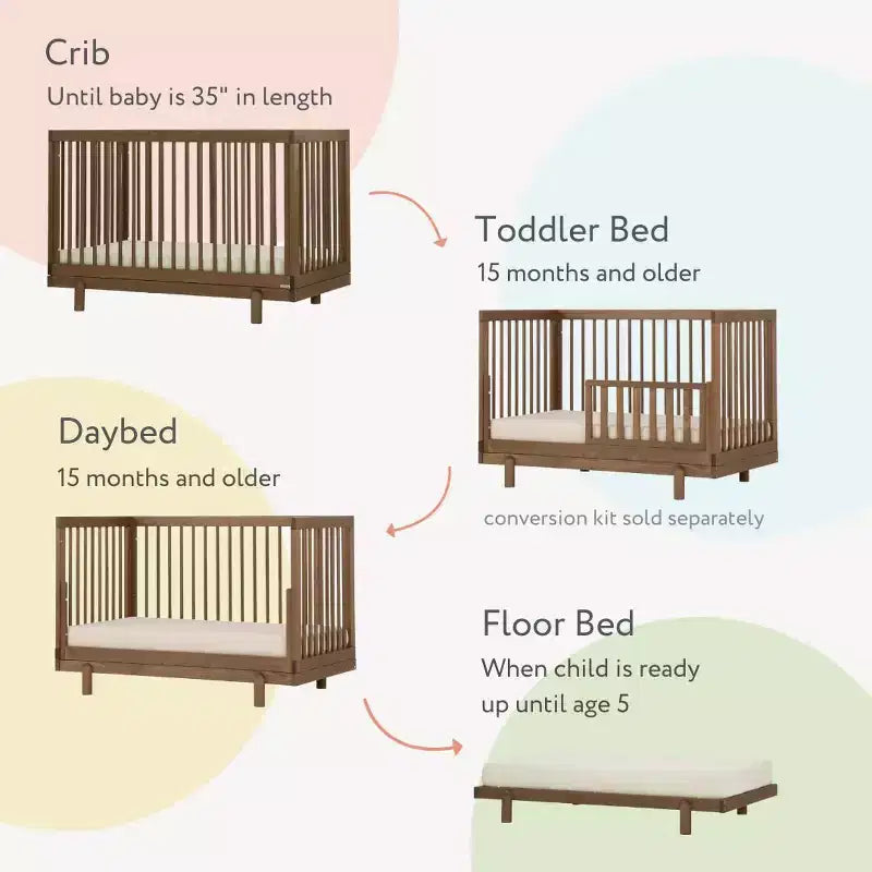 Lit de bébé convertible 4-en-1 Bliss
