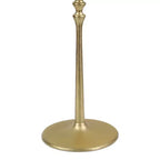 JONATHAN Y Lulu Table d'appoint décorative ronde en métal de style Art déco classique de 49,5 cm