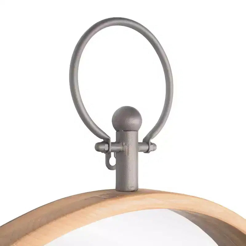 HomeRoots Miroir d'appoint rond en métal de 30 pouces, bronze