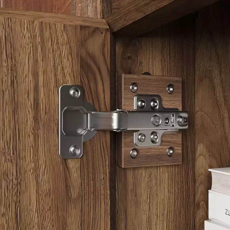 Meuble de rangement mi-siècle moderne Famapy en bois de noyer avec tiroirs et pieds en bois massif, étagère/meuble TV élégant pour salon