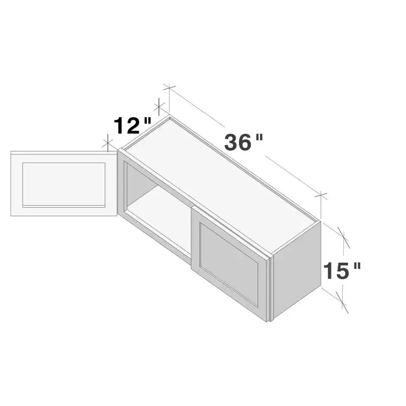 Meuble haut de cuisine CASAINC L30x P12x H15