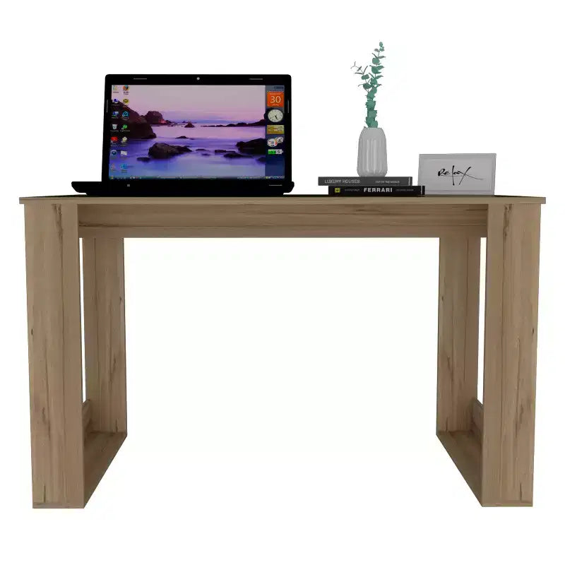 GDFStudio Aurora Bureau d'ordinateur en bois industriel