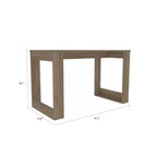 GDFStudio Aurora Bureau d'ordinateur en bois industriel