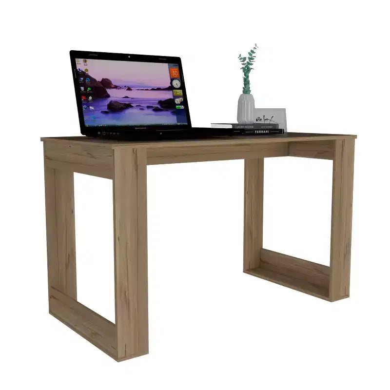 GDFStudio Aurora Bureau d'ordinateur en bois industriel