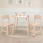 Table de salle à manger ronde moderne du milieu du siècle Best Choice Products, 35,5 po, dinette pour la maison ou la cuisine avec pieds en acier au fini bois