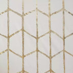 MAYEERTY 107 Canapé d'angle en forme de L blanc, modulaire en velours côtelé moelleux, aucun assemblage requis