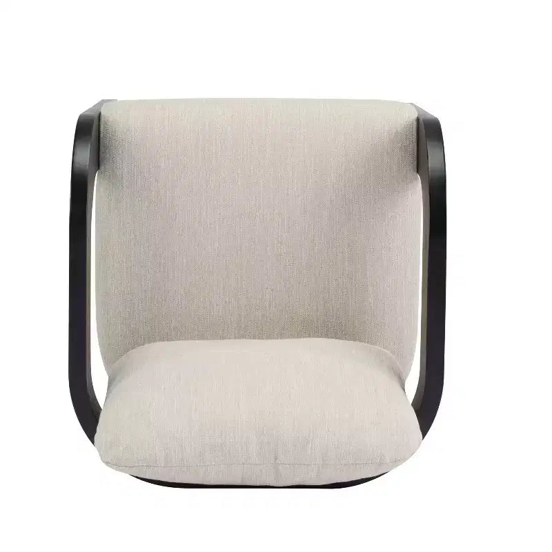 Okak Chaises de salle à manger modernes et élégantes pour cuisine, lot de 2 chaises de salle à manger rembourrées en tissu bouclé.