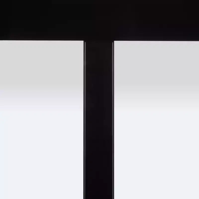 Meuble télé multimédia à panneau plat 3-en-1 Aiden - Noir - SEI