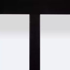 Meuble télé multimédia à panneau plat 3-en-1 Aiden - Noir - SEI