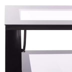 Meuble télé multimédia à panneau plat 3-en-1 Aiden - Noir - SEI