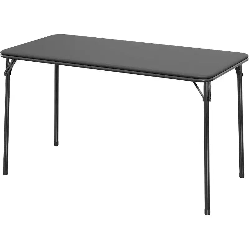 Table pliante, Bureaux de jeu, Tables pliantes robustes en cuir PU, Bureau de travail moderne et simple pour la maison et le bureau, Bureau de jeu