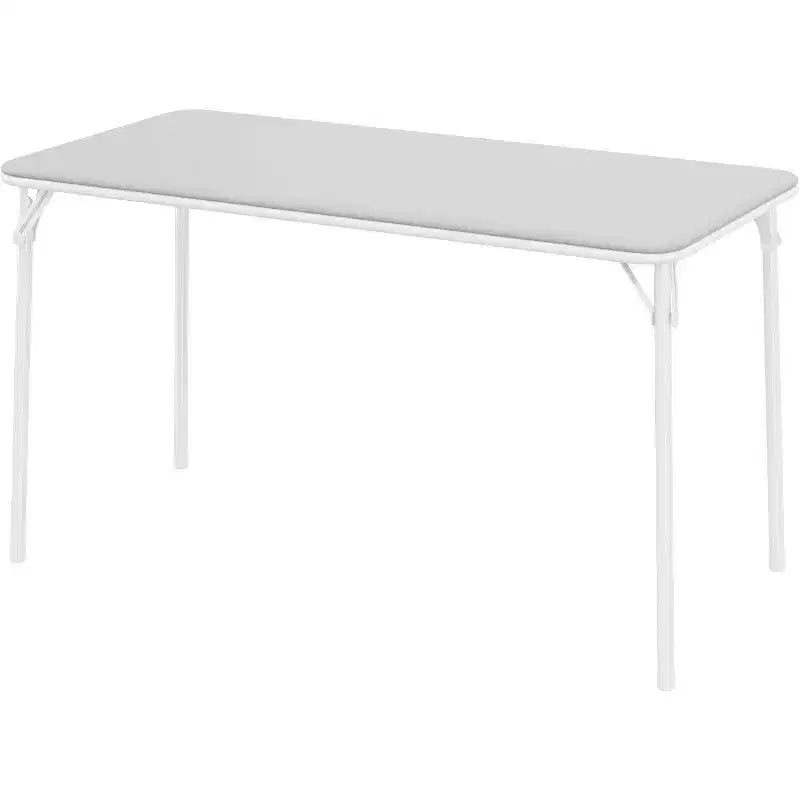 Table pliante, Bureaux de jeu, Tables pliantes robustes en cuir PU, Bureau de travail moderne et simple pour la maison et le bureau, Bureau de jeu