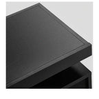 Meuble TV moderne avec station de charge et lumières LED pour téléviseur de 55/60/65 pouces, meuble de divertissement, console multimédia, salon