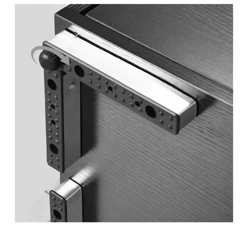 Meuble TV moderne avec station de charge et lumières LED pour téléviseur de 55/60/65 pouces, meuble de divertissement, console multimédia, salon