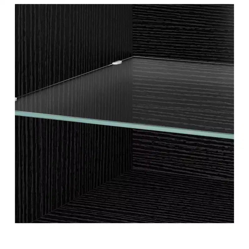 Meuble TV moderne avec station de charge et lumières LED pour téléviseur de 55/60/65 pouces, meuble de divertissement, console multimédia, salon