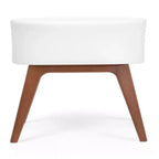 Couffin portable Aero de Delta Children avec pieds en bois, blanc