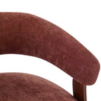 Christopher Knight Home Arnaud Chaise d'appoint moderne en bois courbé et rembourrée